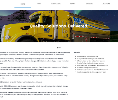 Welcome to Afd Petroleum petroleum and lubricants