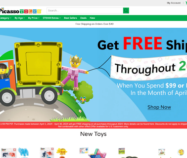 Picassotiles bouncing toys