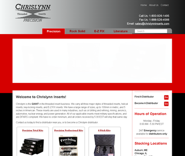 Chrislynn Threaded Inserts maine energy