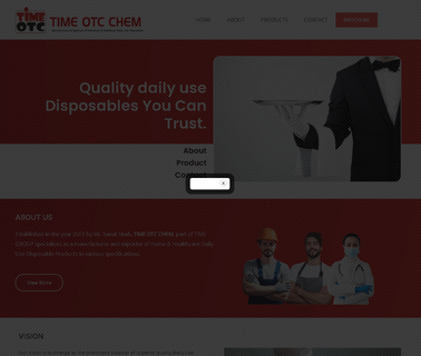 Time Otc Chem vinyl blue