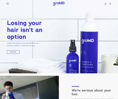 Hair Loss Shampoo | Hair Loss Prevention | Gromd los way