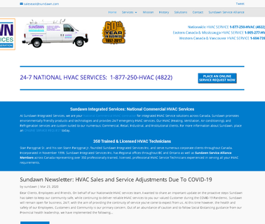 Hvac Contractor Vancouver Bc Sundawn Integrated Services integrated hvac