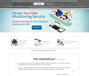 Monitoring Service by Websitepulse server monitoring