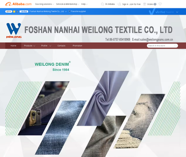 Foshan Nanhai Weilong Textile color dress