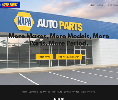 Westbay Napa Auto Parts. industrial decor