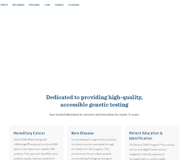 Ambry Genetics genetics breeders