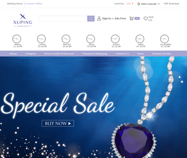 Guangzhou Pan Xuping Jewelry fashion pendant set