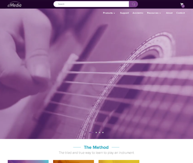 Emedia Music Software and Dvds, G series keyboard