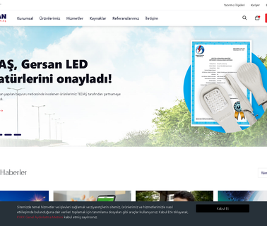 Gersan Elektrik Tic. Ve San. A.S. led aydinlatma