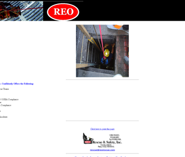 Reo Rescue & Safety 1-800-723-6271 Fax 972-893-1308 osha 1910