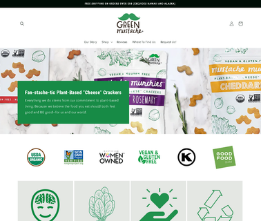 Green Mustache organic salty