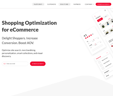 Site Search for Ecommerce Instantsearch+ altos