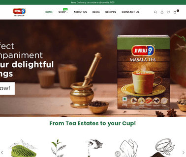 Home - Jivraj Tea ice tea instant
