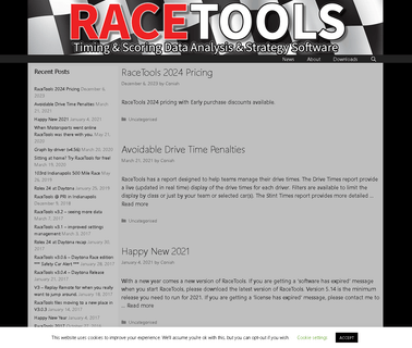 Racetools Software timing software