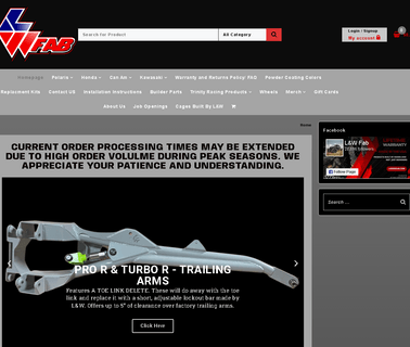 Fab Shop L & W Fab - Rzr and Truck Parts fab services