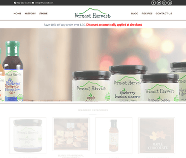 Vermont Harvest: Profile organic jellies