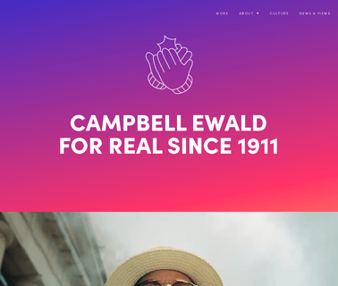 Integrated Advertising With A Purpose Campbell Ewald campbell hausfeld