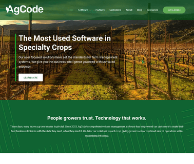 Specialty Crop Management Software; Farm Management vineyard management