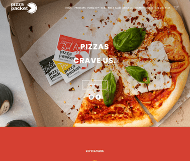 Pizza Packet frozen toppings