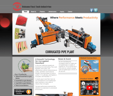 Homepage - Corrugatormachines components single screw