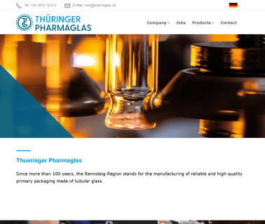 Thueringer Pharmaglas Gmbh glass pharma