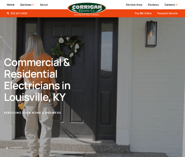 Corrigan Electric Louisville Ky Residential and Commercial commercial changing