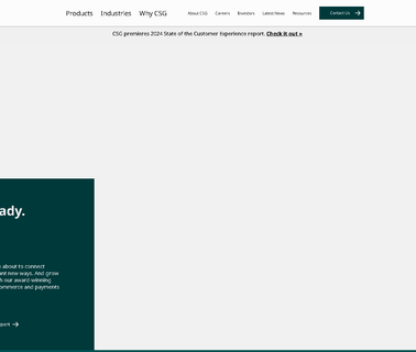 Csg International broadband internet service provider