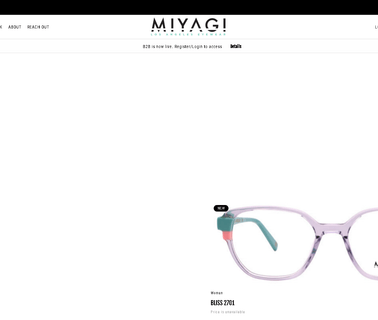 Miyagi Eyewear, A Perfect Mix Of G eyewear sunwear