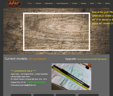 Tuff-Bilt Tractor - Tuff-Bilt Tractor Systems tackle systems