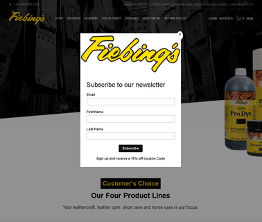 Fiebing horse care products