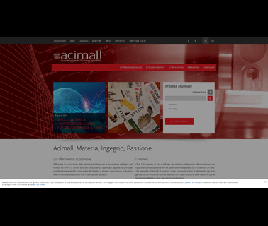 Acimall Associazione Costruttori Italiani pannelli