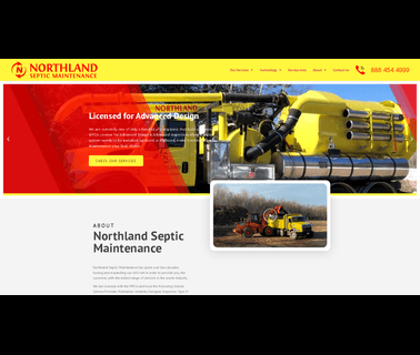 Northland Septic Maintenance Commercial and Residential Septic residential drain cleaning