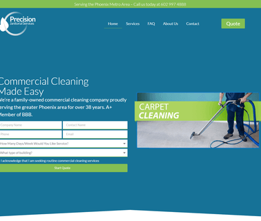 Phoenix Arizona Commercial Cleaning & Janitorial Services cleaning around