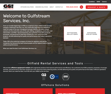 Gulfstream Services equipment offshore safety