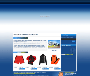 Rehman Textile Industries sports soccer clothing