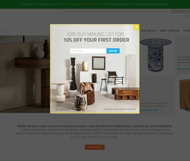 Home - Pfeifer Studio leather pillows