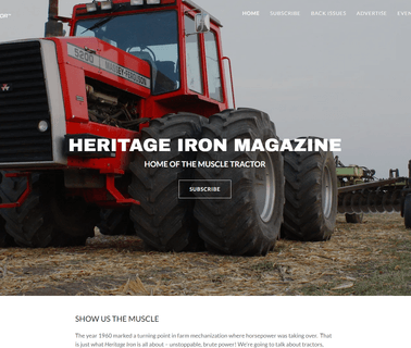 Heritage Iron, Oliver Heritage general iron