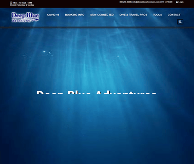 Deep Blue Adventures make blue