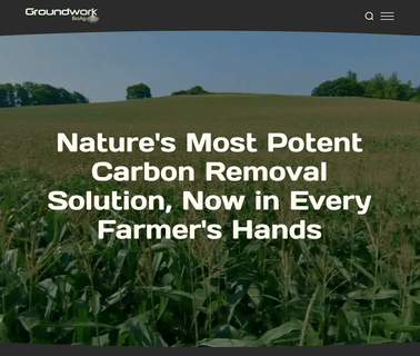 Groundwork Bioag simply put
