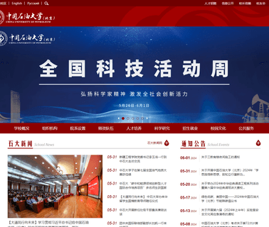 China University of Petroleum Beijing college world