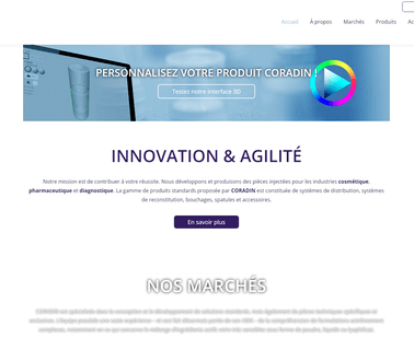 Coradin flacon plastique