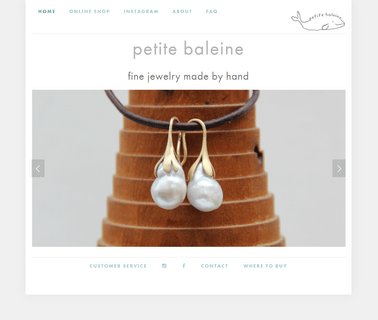 Petite Baleine Jewelry petite and