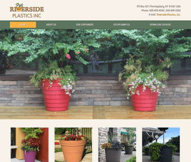 Riverside Plastics, Inc style vase