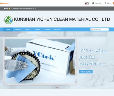 Kunshan Yichen Clean Material industrial cleaning wipes