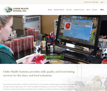 Udder Health Systems agriculture testing