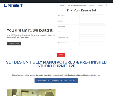 Home - Uniset props fixtures