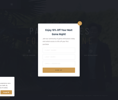 Home Page bar drinking