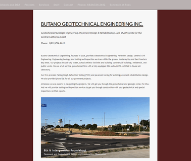 Butano Geotechnical Engineering  engineering geology
