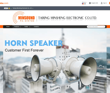 Taixing Minsheng Electronic audio research speaker