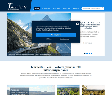 Tambiente - Ihr Urlaubsmagazin C/O W & L Multimedia Solutions Gmbh solutions bike